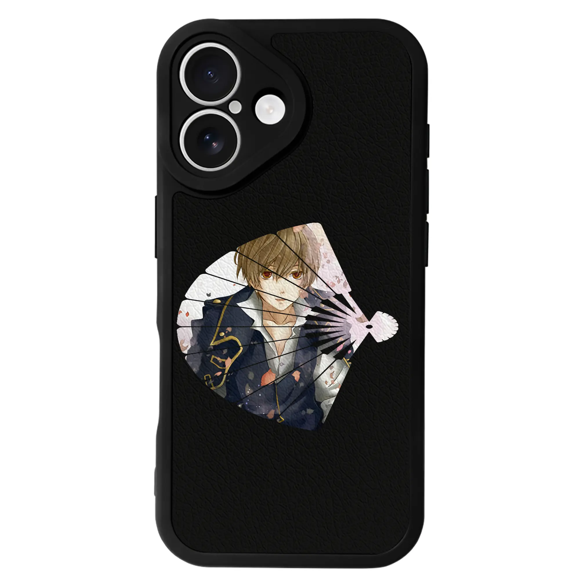 銀魂 グッズ 沖田 総悟 - IPhone 16シリーズ対応 ・ シリコンスマホケース ・ レザー調 ・ 高精度フィット ・ 耐衝撃 ・ ワイヤレス充電対応 ・ 精密カット